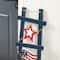 Glitzhome&#xAE; 36&#x22; Patriotic Americana Ladder-Shaped Porch D&#xE9;cor
